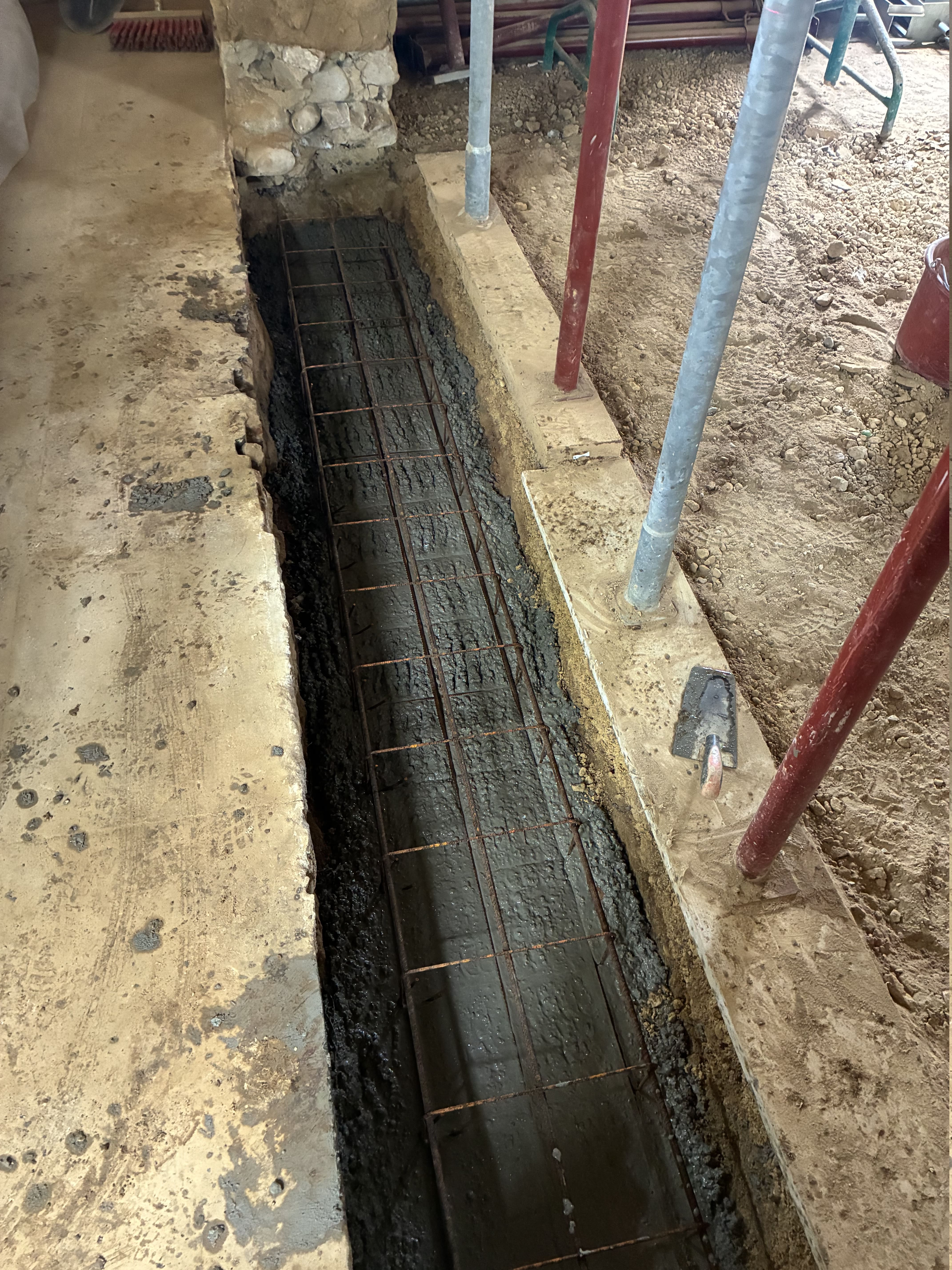 Fondation béton armé