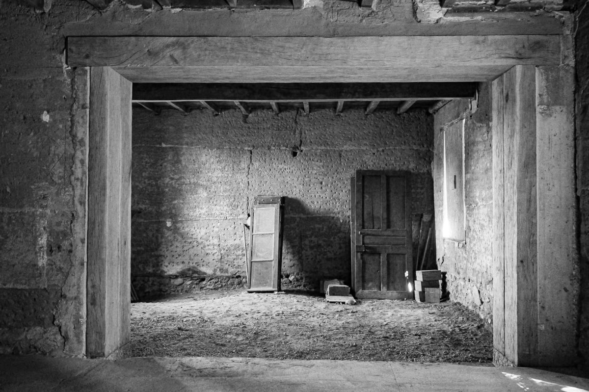 Création d'une ouverture de 3m en double cadre chêne équarri