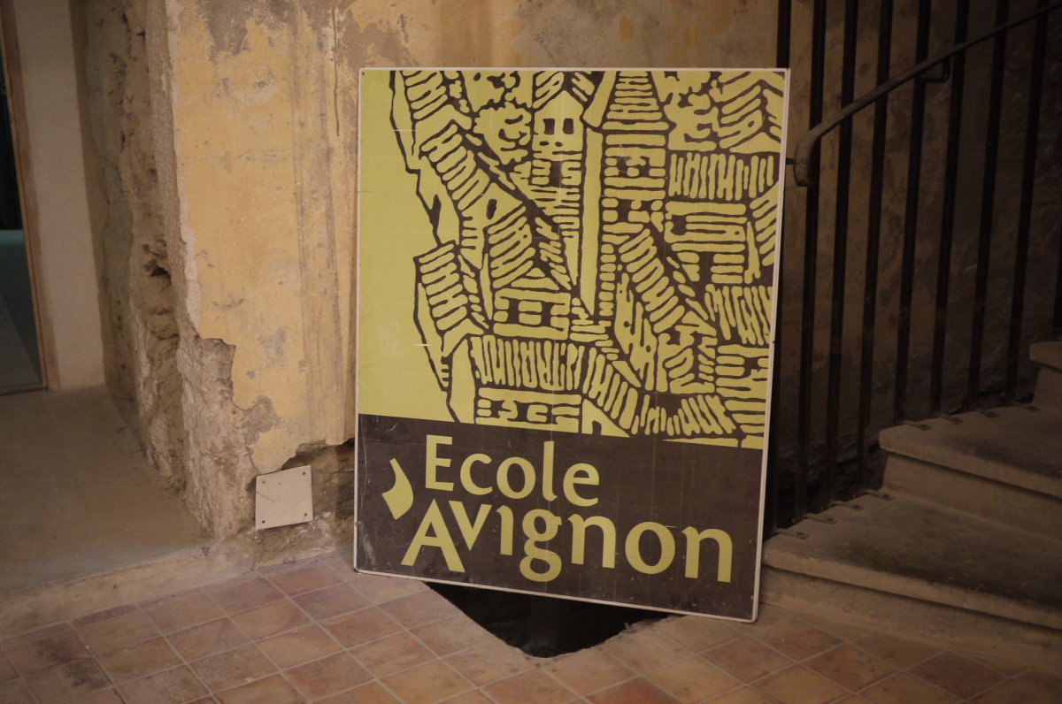 En formation à l'école d'Avignon